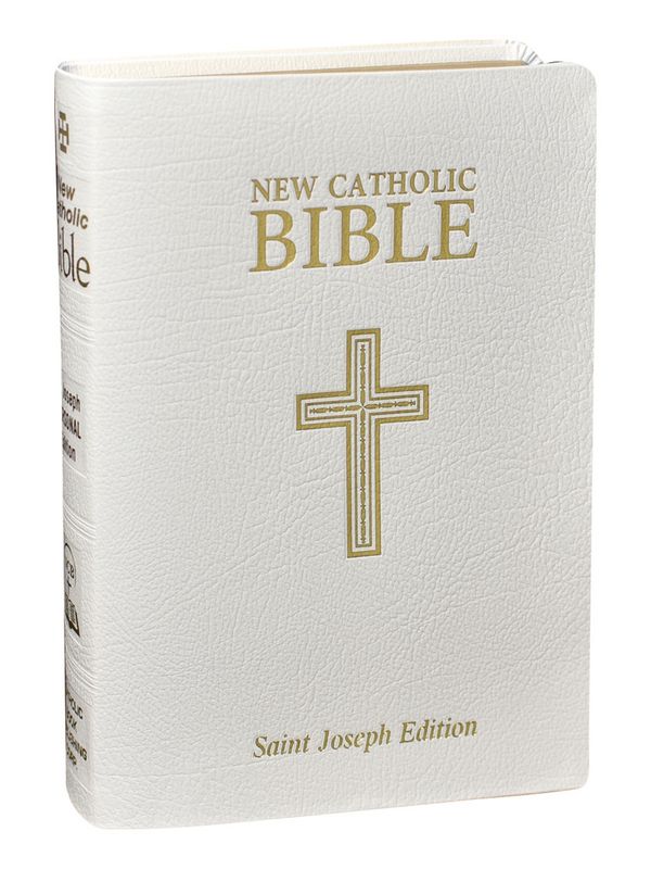 St. Joseph New Catholic Bible (Gift Edition - Personal Size) White