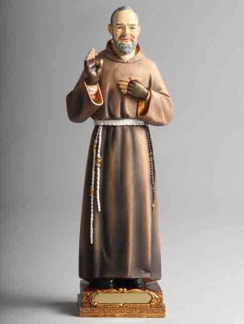 St Padre Pio Statue, Height: 23 cm