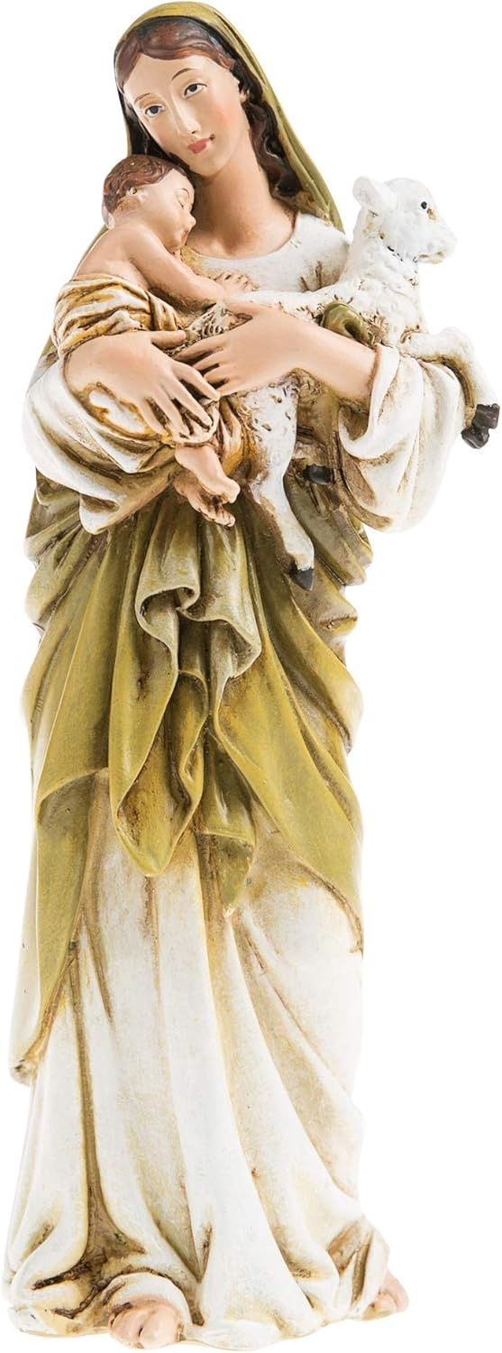 Roman JS Madonnas - 12" Madonna &amp; Child With Lamb