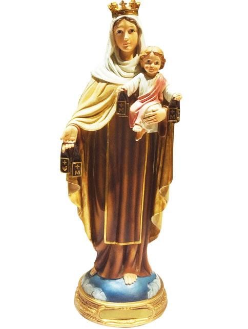 Our Lady of Mt Carmel Statue, Height: 20 cm