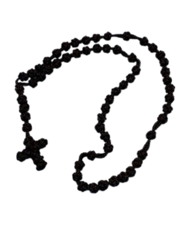 Rope Rosary Necklace