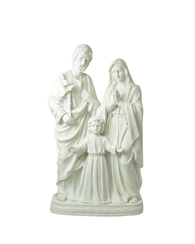 100CM HOLY FAMILY -WHITE