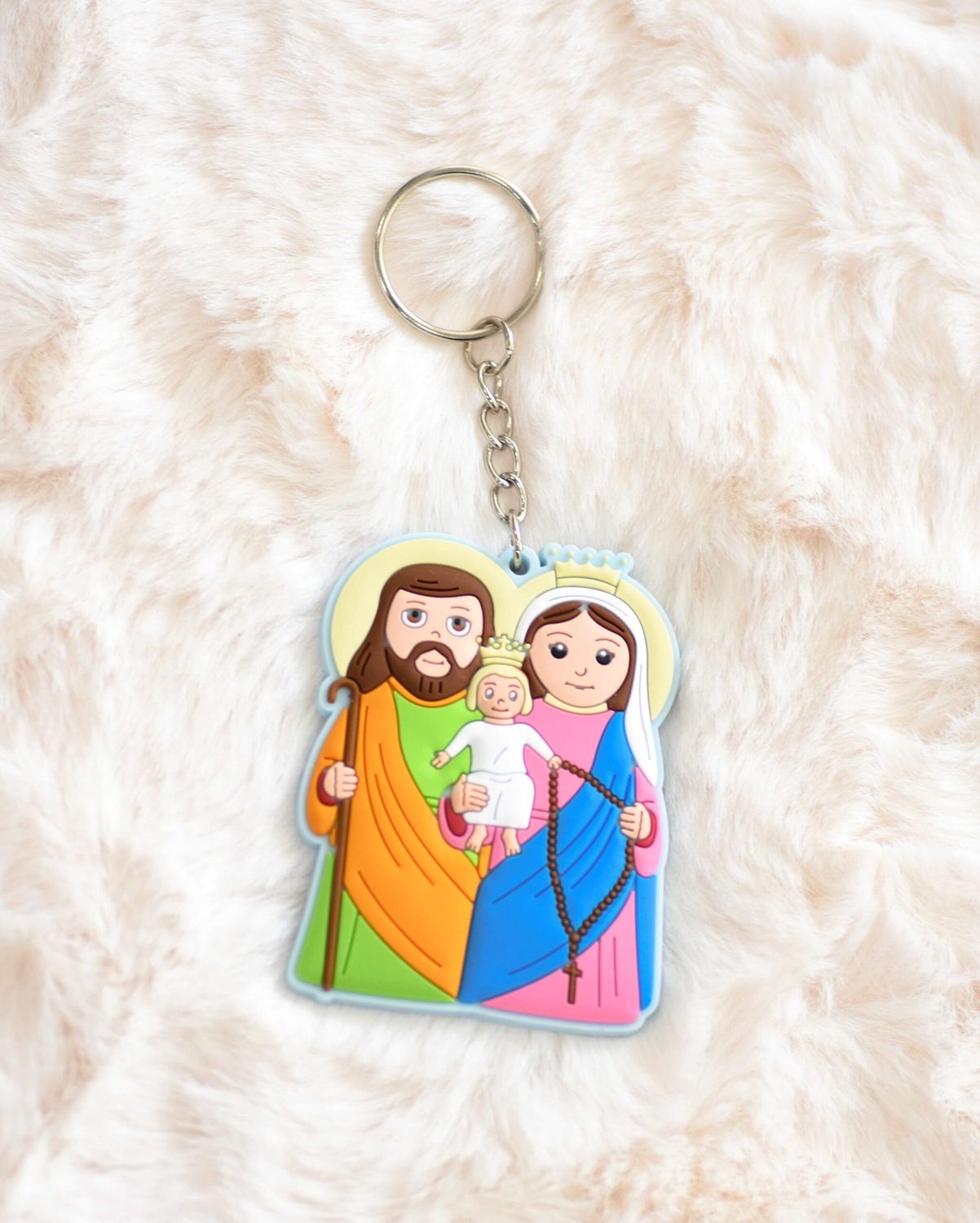 Little Saints Key Ring For Children, Saint: Holy Family