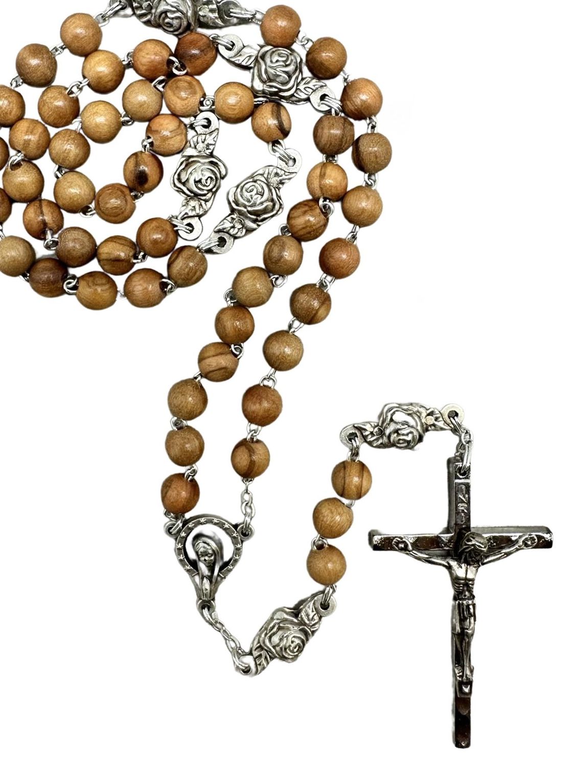 Rosary Olive Wood - 7mm Beads