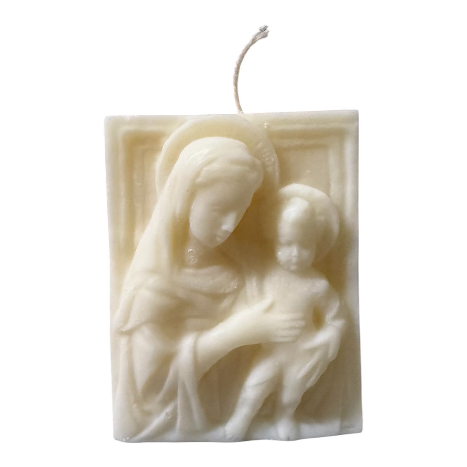 Mary and Jesus Bar Candle, Style: Candle Only