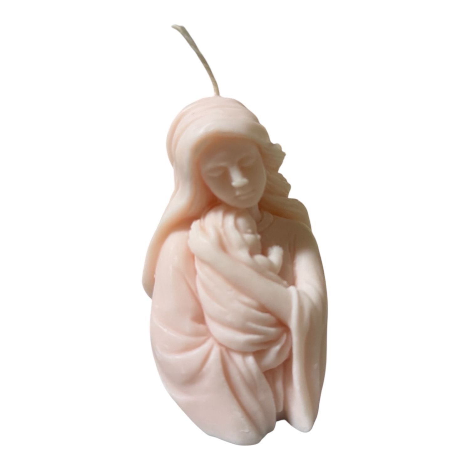 Mary / Jesus Embrace Candle, Style: Candle Only