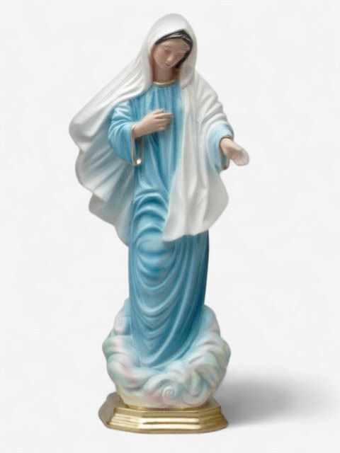 Statue Plaster Our Lady Medjugorje (30cm)