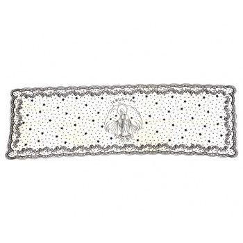 Catholic Mantilla/Veil, Colour &amp; Style: Black &amp; White/Jerusalem