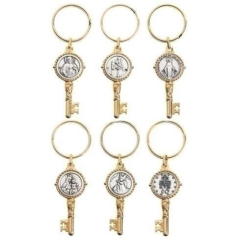 8.25cm/3.25" Saint Keychains