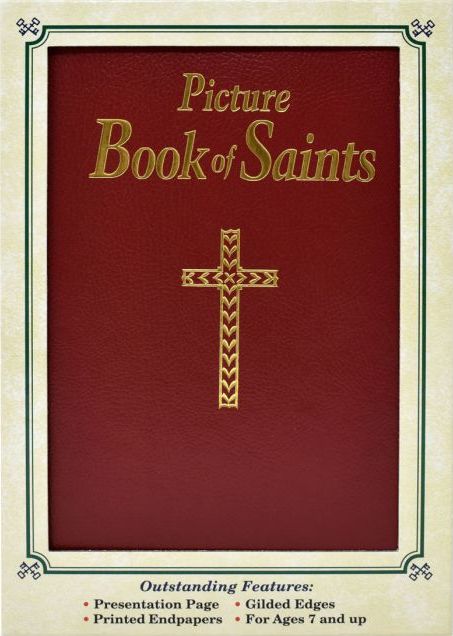 Picture Book of Saints Leather