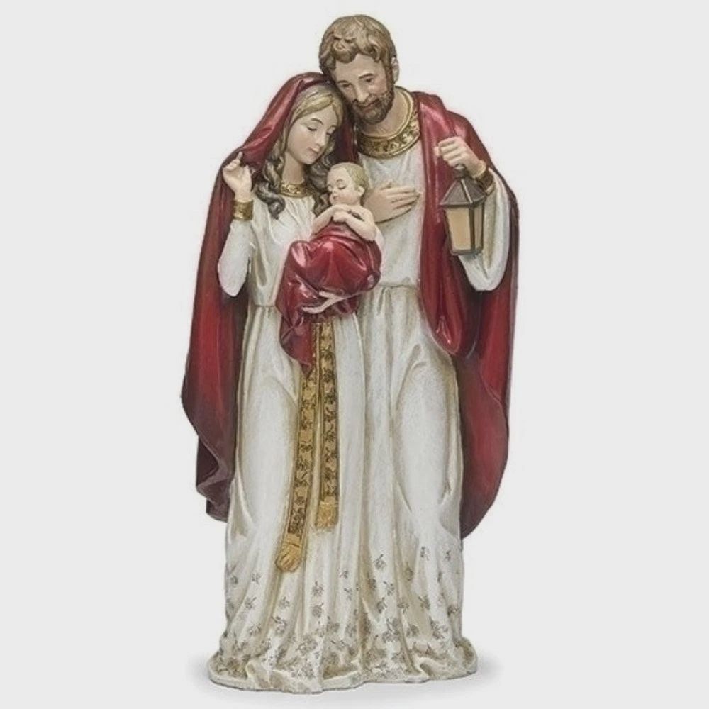 12" Holy Family with Red Wrap