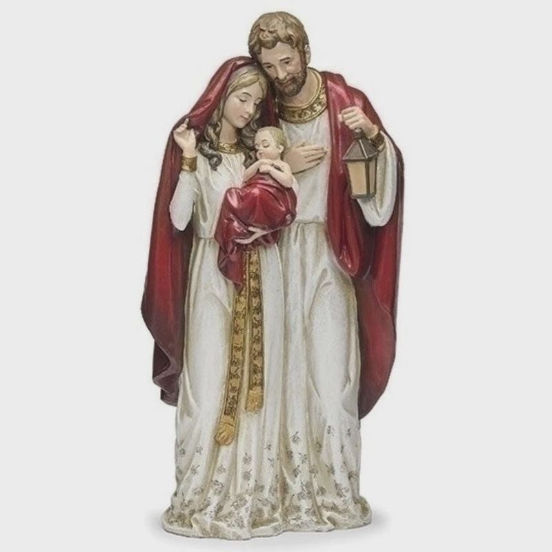 12" Holy Family with Red Wrap
