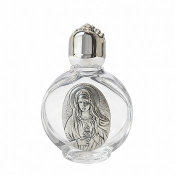 Holy Water Bottle, Style: Sacred Heart of Mary