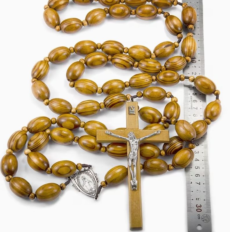 Large Wall Wooden Rosary