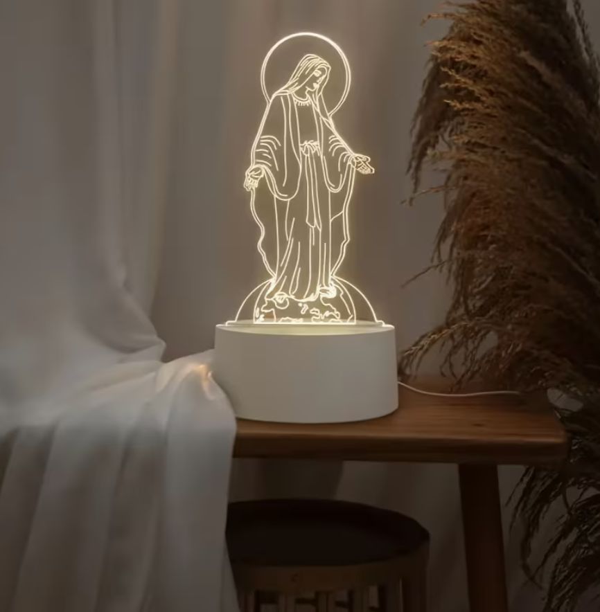 LED Our Lady Lamp | USB