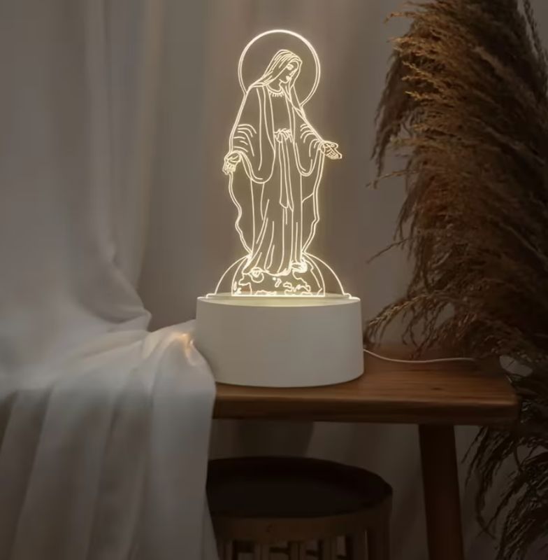 LED Our Lady Lamp | USB