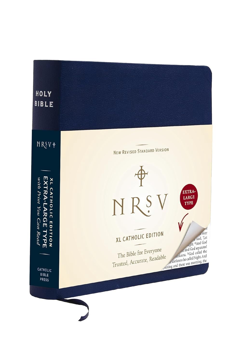NRSV XL Catholic Edition (navy)