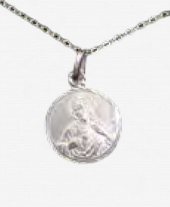 Scapular Silver Medal 925