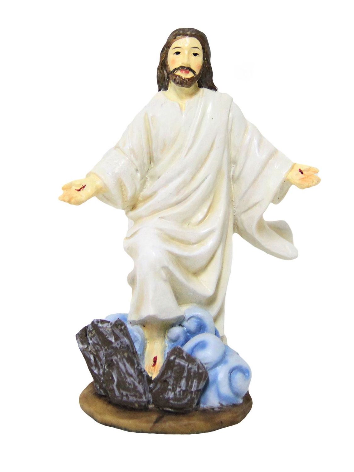 Statue 9cm Resin - Risen Christ