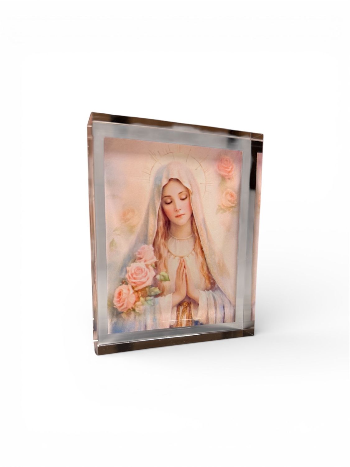 Acrylic Square Block, Style: 8 x 10 cm | Our Lady