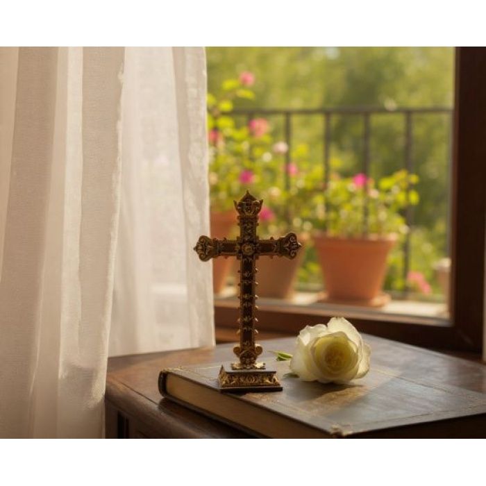 Seated Cros15.2x7x30cm