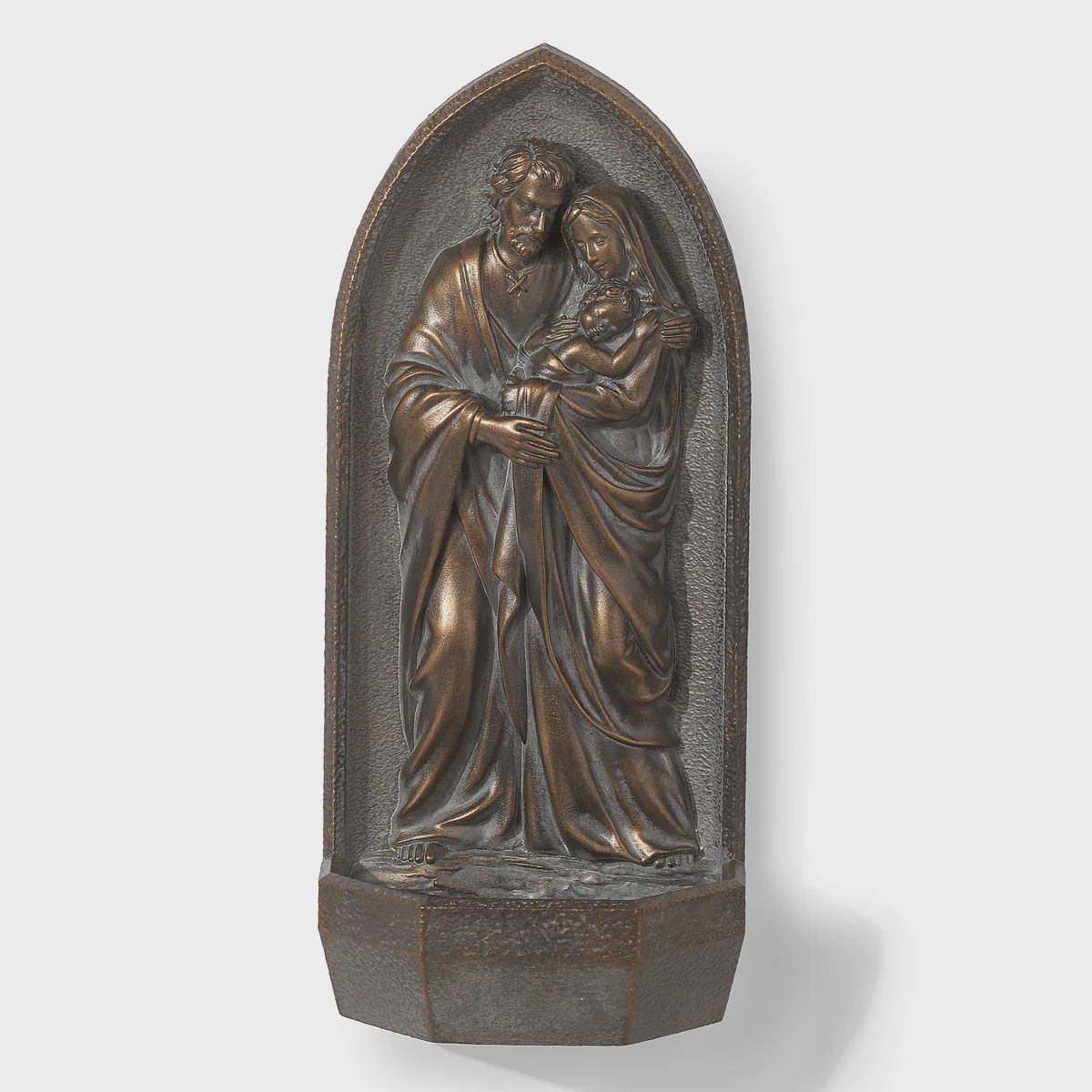19cm Holy Family Water Font