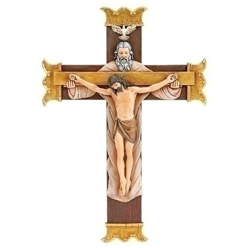 26cm/10.25" Holy Trinity Crucifix