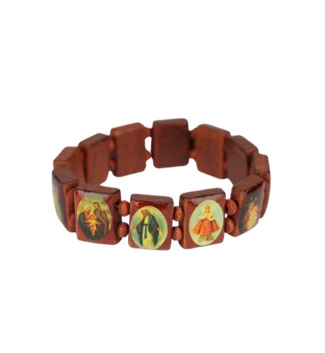 Olive Wood Icon Bracelet
