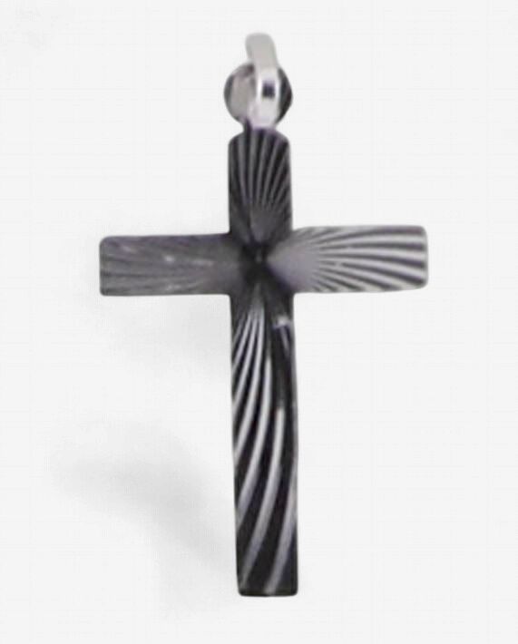 Sterling Silver Cross 2 - 25mm x 18mm
