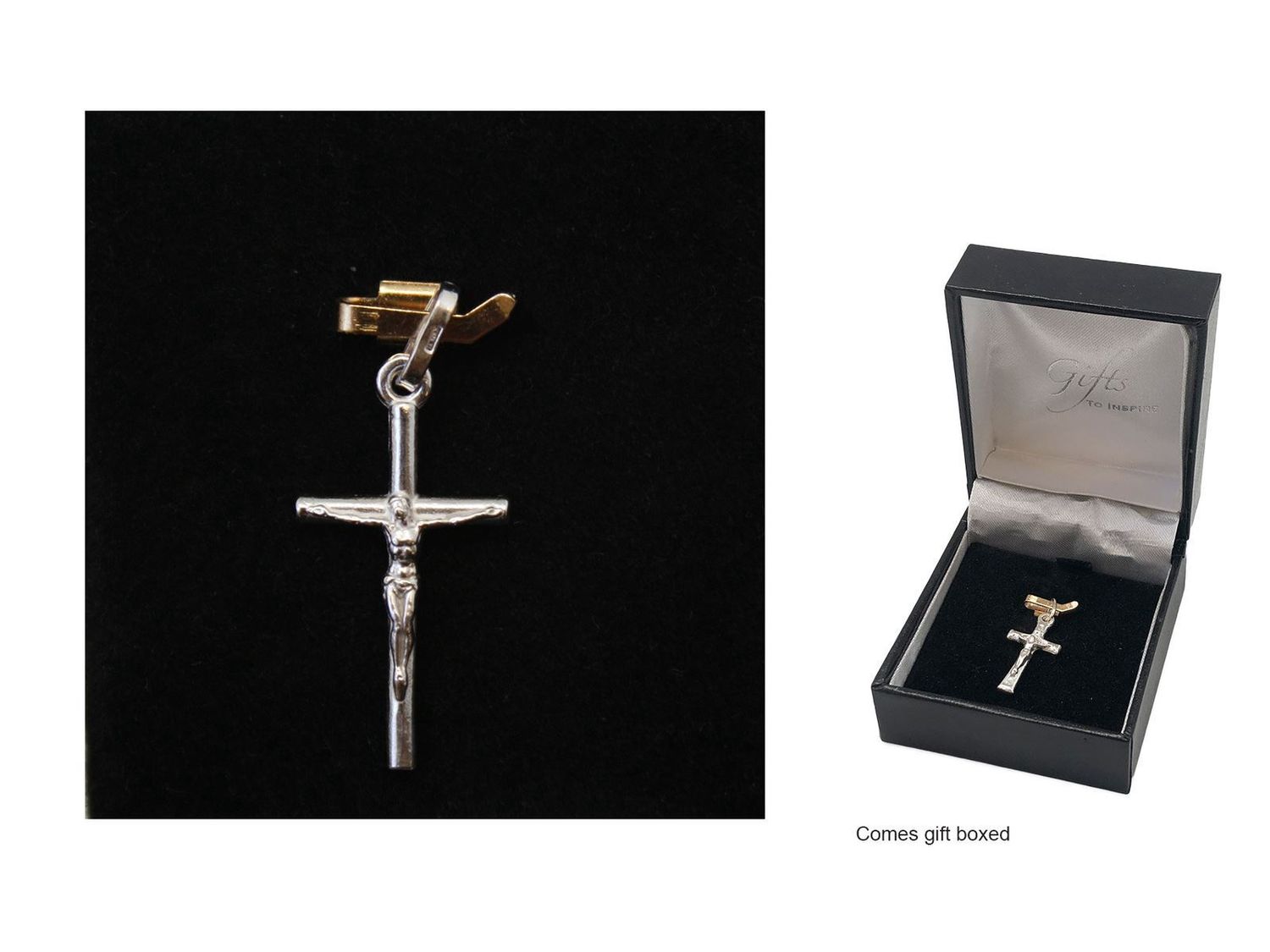 Sterling Silver Crucifix 25mm