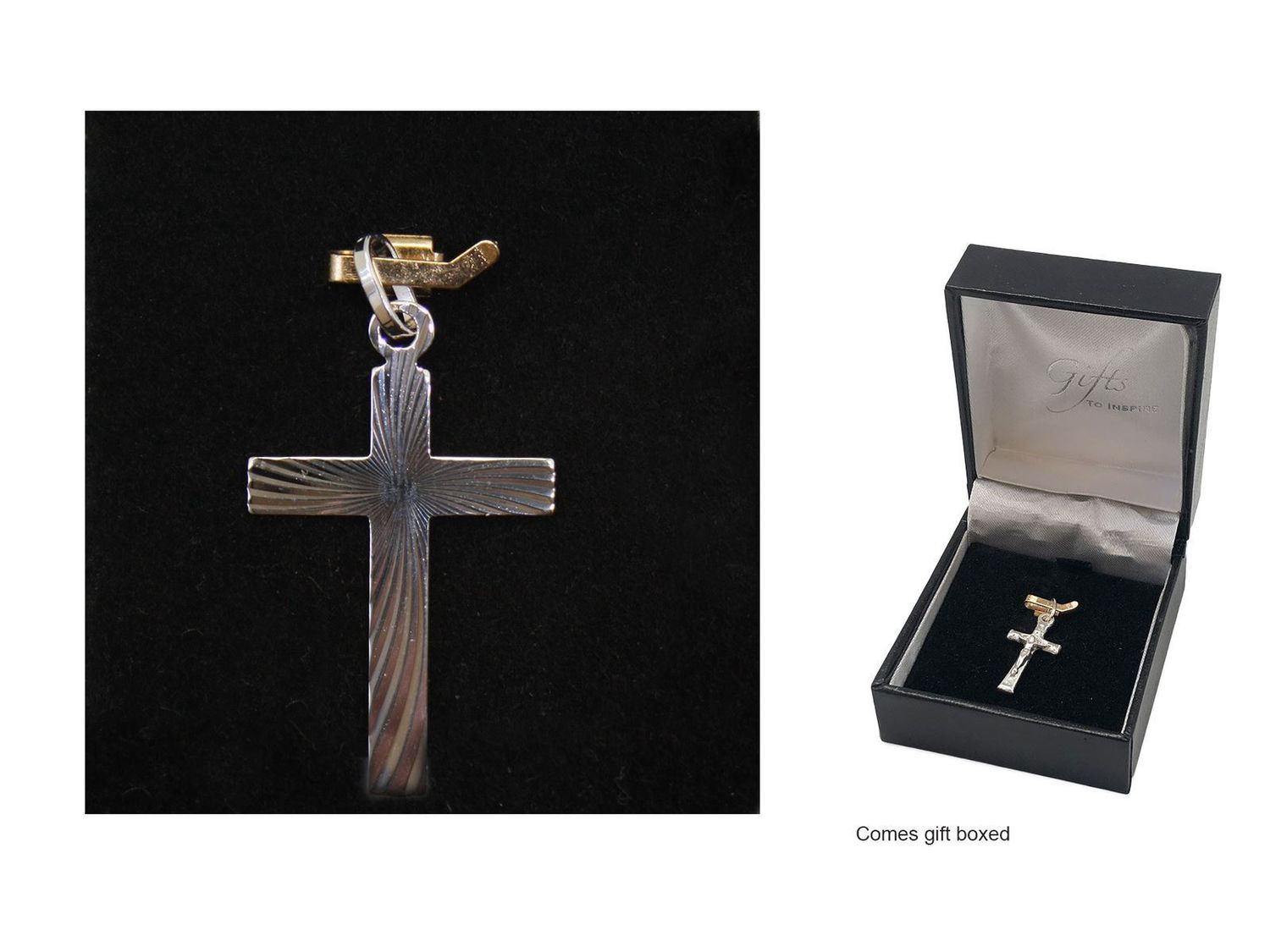 Sterling Silver Cross - 25mm x 18mm