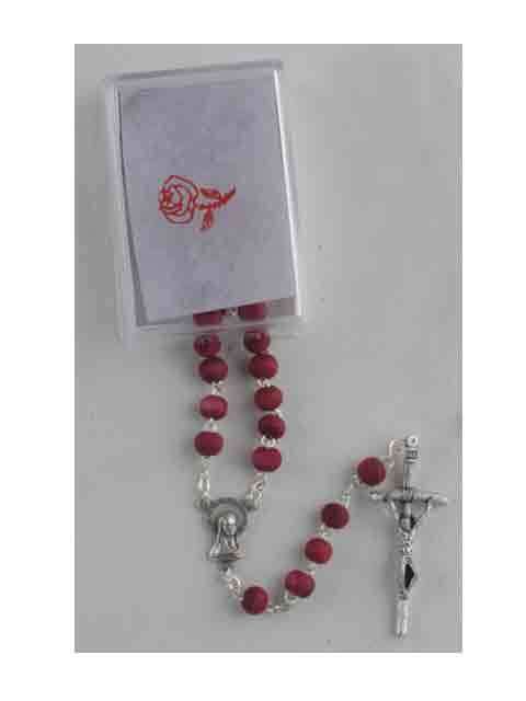 Rosary Rose Petal Perfumed- 5mm Beads