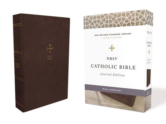 NRSV, Catholic Bible, ­Journal Edition, ­Leathersoft, Brown