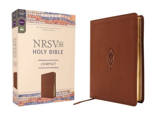 Nrsvue, Holy Bible, ­Compact, Leathersoft, Brown,­ Comfort Print