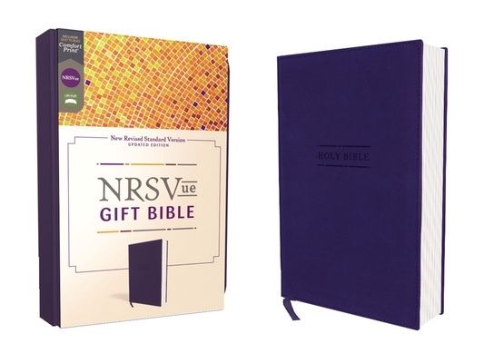 Nrsvue, Gift Bible, ­Leathersoft, Blue, Comfort ­Print