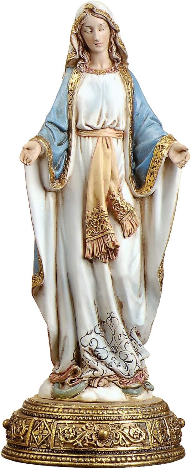 Our Lady of Grace Figure on Base Renaissance Collection 10.25"