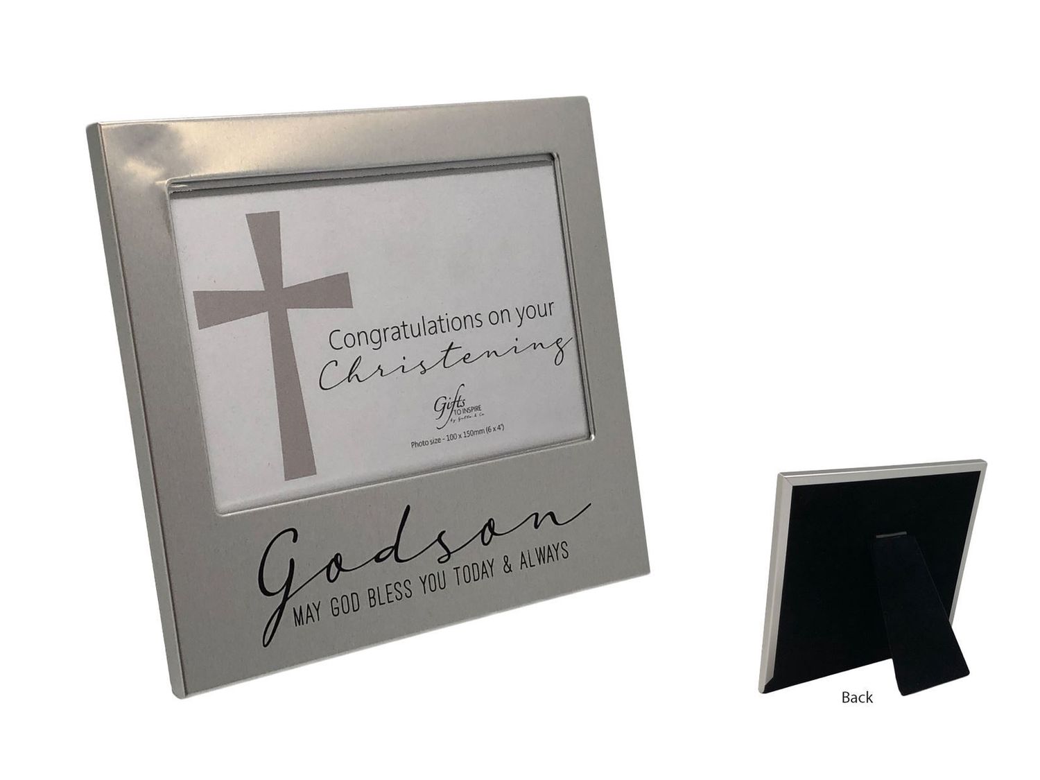 Christening Frame Godson