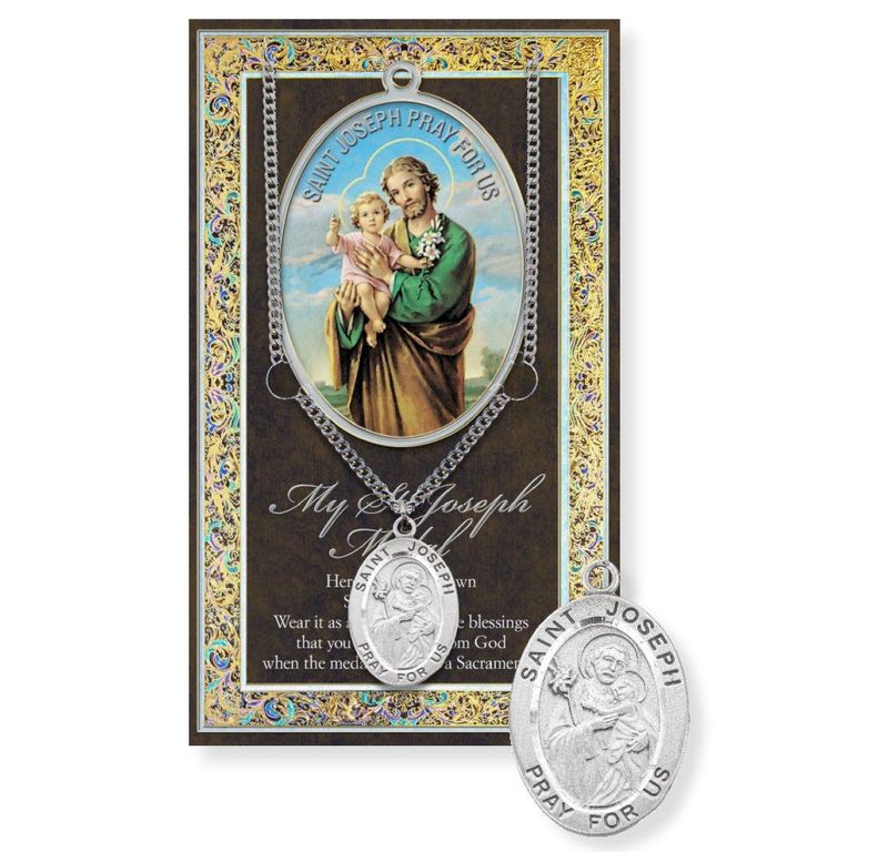 Biography Card with Medal