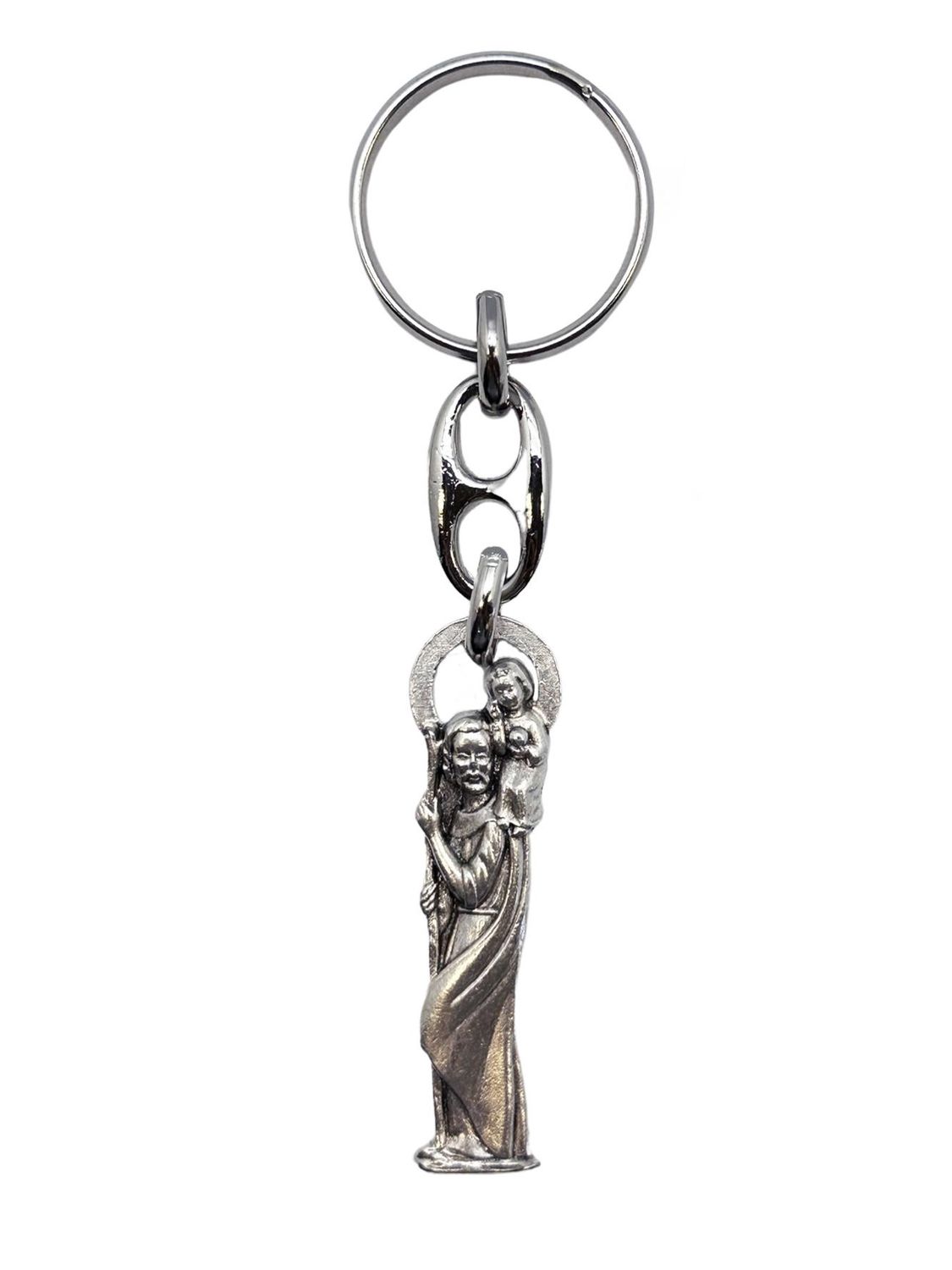 St Christopher Keyring