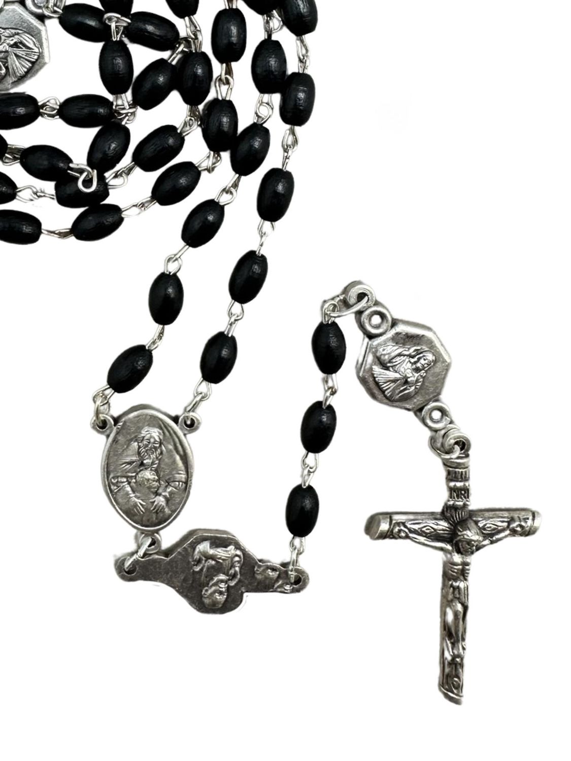 Wood Prodigal Son and SHJ Rosary Black
