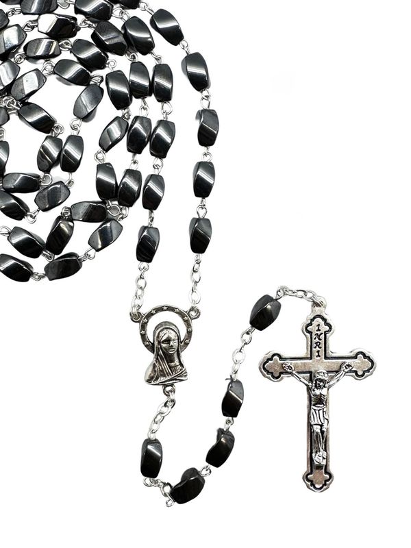 Hemattie Rectangle Rosary