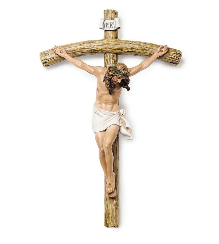 27.3cm/10.75" Wall Crucifix