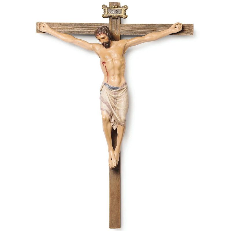 26cm/10.25" Donatello Wall Crucifix Magnetic