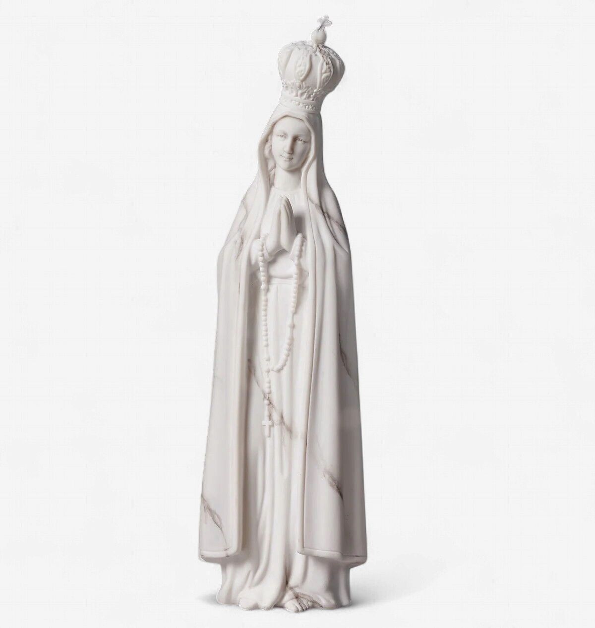 23.5cm/9.25" Marble Lady of Fatima