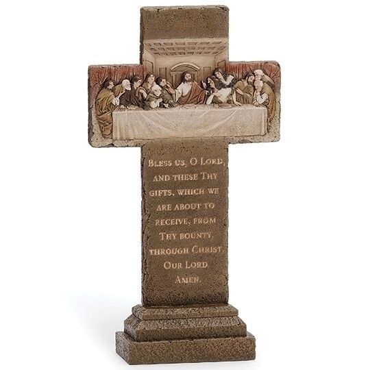23.5cm/9.25" Last Supper Tabletop Cross