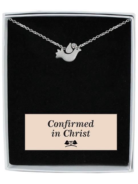 Confirmation Dove Pendant Necklace