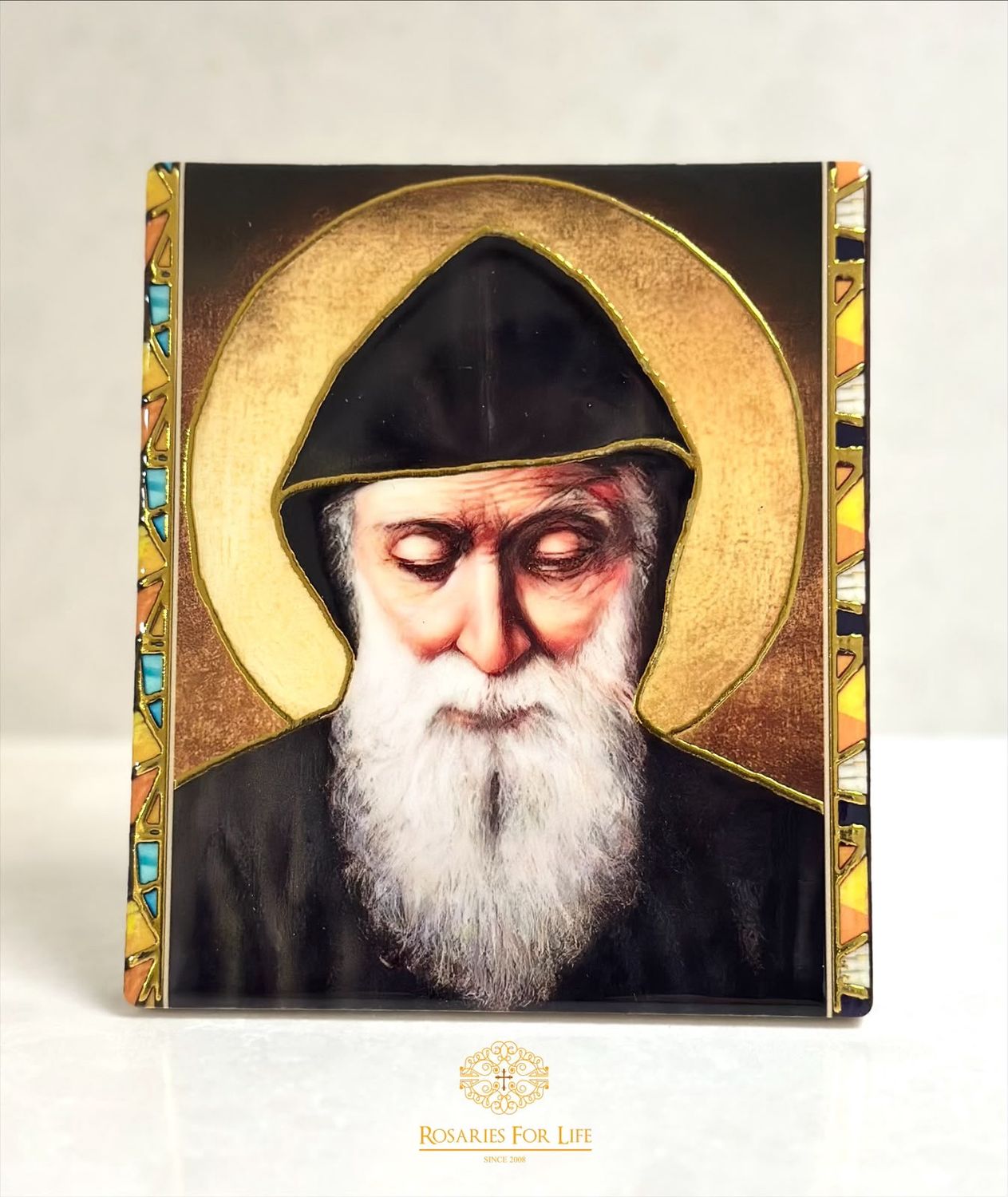 Custom 14x13cm Plaques, Style: St Charbel