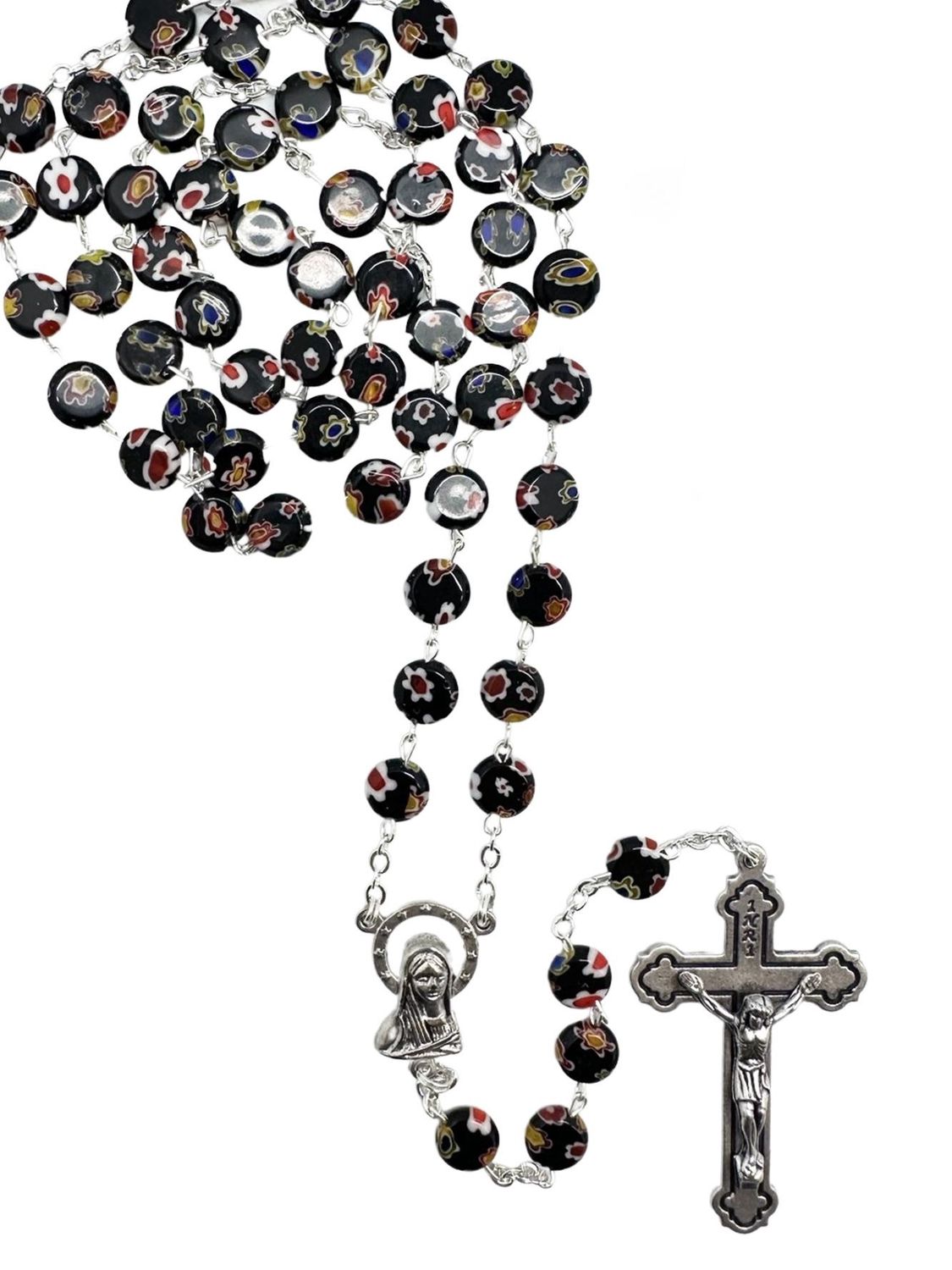 Murano Glass Look Rosary