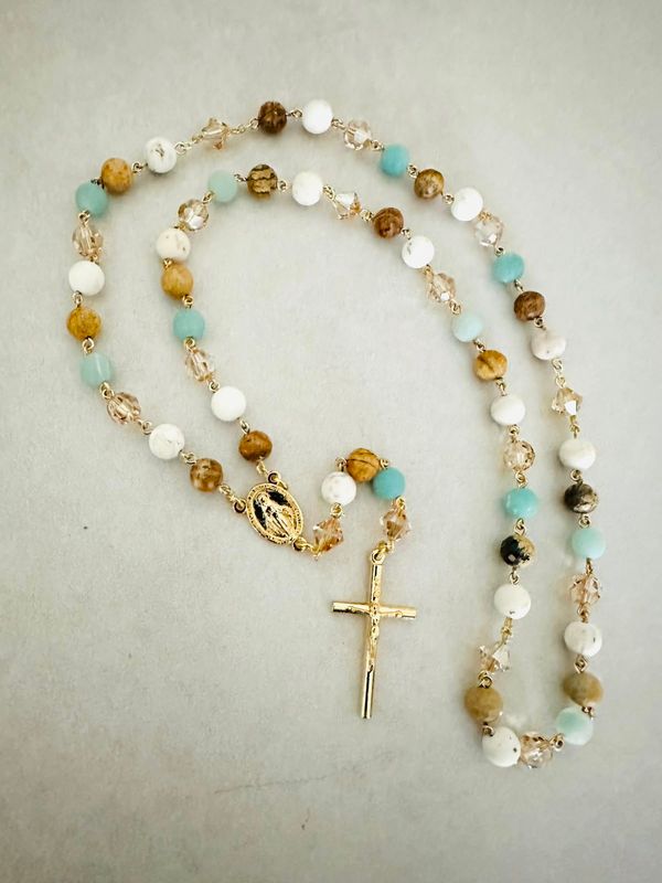 Jasper Green Rosary