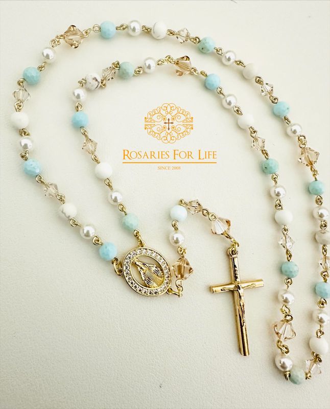 Grace Turquoise Rosary
